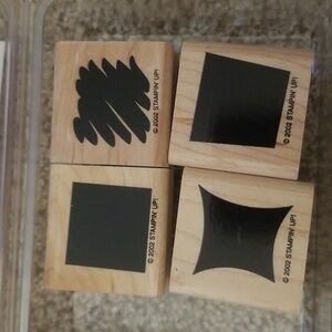 Stampin Up Alpha Shadows stamp set.